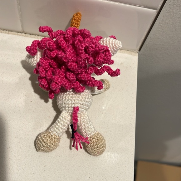 Handcrafted Unicorn 🦄 Amigurumi Decor Toy Crochet Figure Doll Magic Fantasy - Picture 7 of 12